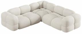 Kampinė sofa Cosmopolitan Design Loretto Sorella 03, beige melange sp., 250 x 250 cm x 68 cm