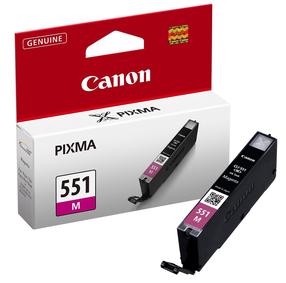 Rašalinio spausdintuvo kasetė Canon CLI-551M, rožinė sp./violetinė sp.