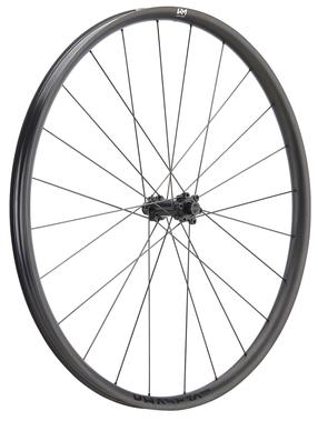 Velosipēda ritenis, priekšpuse Newmen Phase Carbon 24H CS SP 6-bolt 15x110, alumīnijs/oglekļa šķiedras, melna krās., 29"