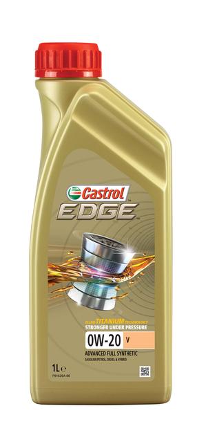 Mootoriõli Castrol Edge Titanium 0W - 20, sünteetiline, 1 l