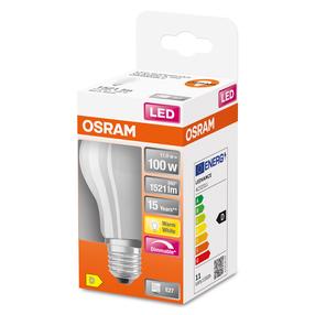 Лампочка Osram LED, E27, белый цв., E27, 12 Вт, 1521 лм