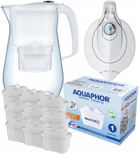 Vandens filtravimo indas, su kasetėmis Aquaphor Onyx, 4.2 l, skaidri sp./balta sp.