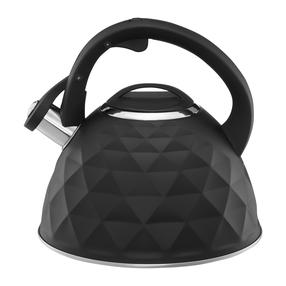 Чайник со свистком Ambition Diamond, 2.5 л, черный цв.