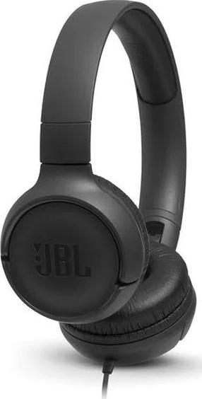 Vadu austiņas JBL Tune 500, melna krās.