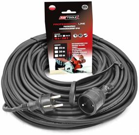 Buitinis ilgintuvas AWTools Professional Line AW70239, 3 x 1,5 mm², 20 m, IP44, 1 lizdo, juoda sp.