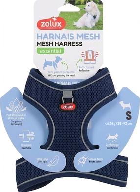 Petnešos šunims Zolux Mesh, tamsiai mėlyna sp., 380 - 420 mm, S