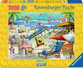 Пазл Ravensburger Spongebob SquarePants, 70 см x 50 см, 1000 шт., многоцветный