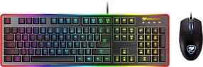 Klaviatūros ir pelės komplektas Cougar DeathFire Deathfire EX Hybrid Mechnical, EN, juoda