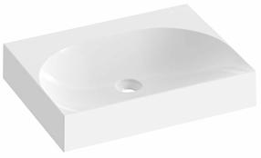 Vonios praustuvas Ravak Lite XJX01360000, kompozicinės medžiagos, 60 cm x 45 cm x 10 cm, balta sp.