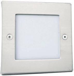 Lampa padziļinājums Searchlight Ankle, 6000°K, LED, sudraba krās., 1 W