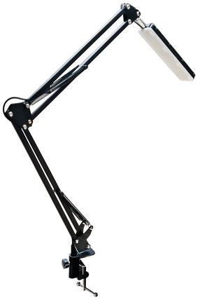 Pieskrūvējama galda lampa Media-Tech Flex MT224, LED, 5.6W, melna krās./melna krās.