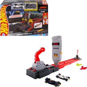 Autotrase Mattel Hot Wheels Racing Formuła 1 Grid Start JNN35, daudzkrāsaina