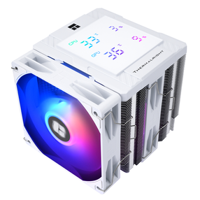 Oro aušintuvas procesoriui Thermalright Peerless Assassin 120 Digital ARGB WHITE, 125 mm x 162 mm