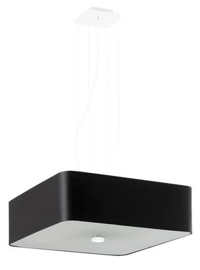 Šviestuvas kabinamas Sollux Lokko 45 SL.0774, E27, 5 x 60 W, balta sp. / juoda sp.