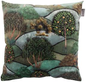 Dekoratyvinė pagalvėlė Home4you Holly, žalia sp., 45 cm x 45 cm
