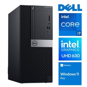 Statsionaarne arvuti Dell RM87708, taastatud Intel Core i7-9700, DDR4 16 GB, SSD 512 GB 2 TB, Intel UHD Graphics 630 Dynamic, Windows 11 Pro OptiPlex 5070 Tower