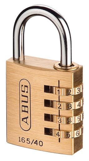 Spyna Abus 165/40C, aukso sp., 77 mm