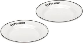 Šķīvis Petromax, emaljēts tērauds, 18 cm, Ø 18 cm, balta krās., 2 gab.
