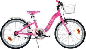 Vaikiškas dviratis Dino Bikes Barbie 204R-BAR, rožinė sp., 10'', 20"