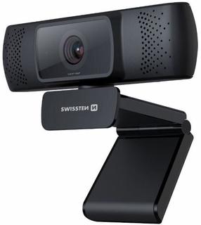 Internetinė kamera Swissten, juoda sp., 1080p
