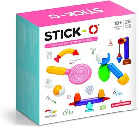 Žaislinis daktaro rinkinys Magformers Stick-O