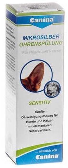  Kõrvapuhastusvahend koertele Canina Microsilver, 100 ml