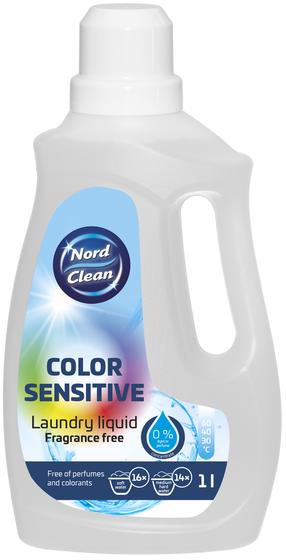 Гель для стирки Nord Clean Color Sensitive, 1 л