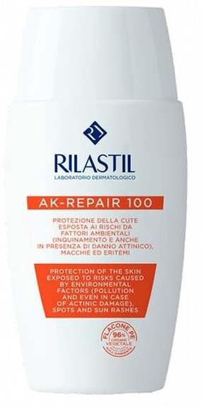Päevituse hooldusvahend keha jaoks/tooted näole Rilastil AK-Repair 100 SPF50, 50 ml