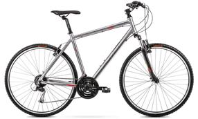 Velosipēds pilsētas Romet Orkan 2 M, 28 ", 21" rāmis, sarkana krās./grafīta krās.