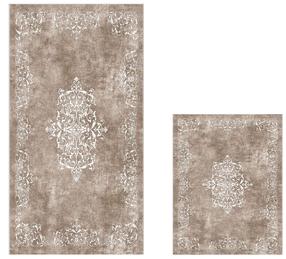Vonios kilimėlių rinkinys Foutastic 510616 299ANR1694, smėlio sp., 150 cm x 60 cm