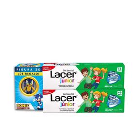 Dantų pastų rinkinys Lacer Junior Duplo, mėtų skonio, 150 ml