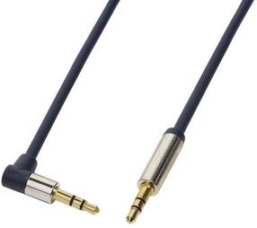 Laidas Logilink Jack to Jack Jack 3.5, Jack 3.5, 0.5 m, mėlyna sp.