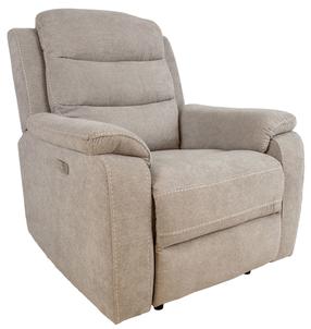 Krėslas Home4you Mimi 14086, smėlio ruda, 92 cm x 93 cm x 102 cm