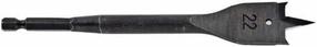 Puur Tivoly Flat Wood Drill, puit, sulg-, kuuskant, 30 mm x 16.4 cm