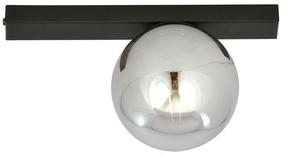 Lampa griesti Emibig Fit 1 1122/1, E14, 1 x 10 W, grafīta krās. / melna krās., 14 x 14 cm