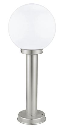 Pastatomas lauko šviestuvas Eglo Nisia, 60W, E27, IP44, nerūdijančiojo plieno sp., 13 cm x 50 cm