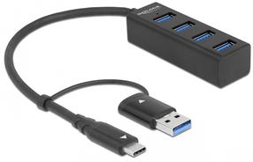 USB šakotuvas Delock 4 Port USB 3.2 Hub