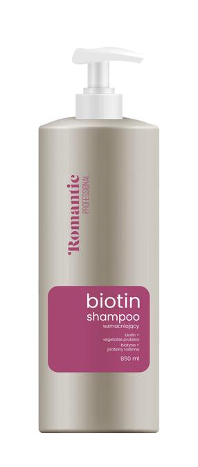 Šampūns Romantic Professional Biotin, 850 ml