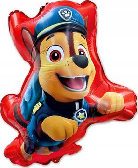 Фольгированный шар фигурные GoDan Paw Patrol Chase, синий цв./коричневый цв.