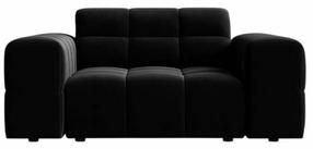 Atpūtas krēsls Cosmopolitan Design Chicago Venus 2923, melns krās., 102 cm x 132 cm x 78 cm