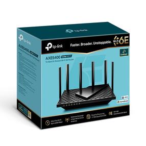 Маршрутизатор TP-Link Archer AXE75, черный цв.