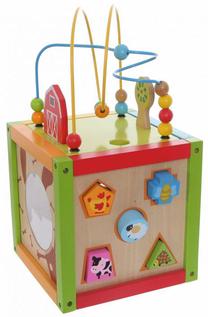 Lavinimo žaislas EcoToys, 37 cm, įvairių spalvų