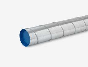 Ventilatsioonikanal Lindab, tsingitud teras, 2 m x 100 mm