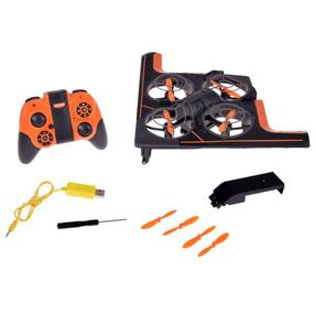 Игрушечный дрон Strike Fighter RC0702, черный цв./oранжевый цв.