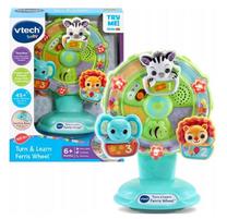Lavinimo žaislas, muzikinė karuselė VTech Turn & Learn, įvairių spalvų
