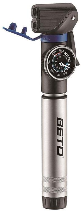 Pompa BETO Mini Alu CLD-030AG PUMP180, plastikas/metalas, sidabro sp./juoda sp.
