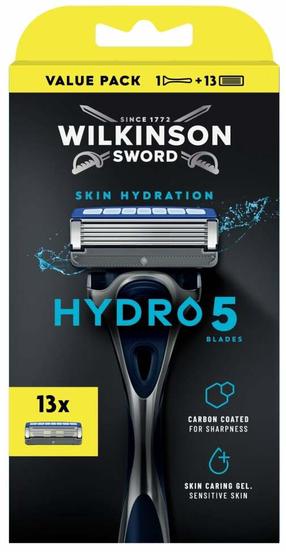 Skuveklis, komplekts Wilkinson Sword Hydro 5, 13 gab