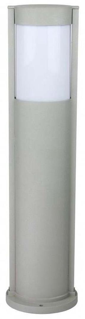 Brīvi stāvošs āra gaismeklis Su-Ma Elis 3902, 60W, E27, IP54, sudraba krās., 14.5 cm x 65 cm