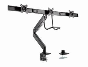 Lauahoidja kolmele monitorile Gembird MA-DA3-03, 17-27", 18 kg