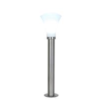Pastatomas lauko šviestuvas Lutec ST912L-720, 40W, E27, IP44, sidabro sp., 19 cm x 74 cm